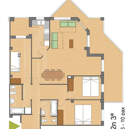 邦瑞珀斯阿公寓 公寓 圣苏珊娜
